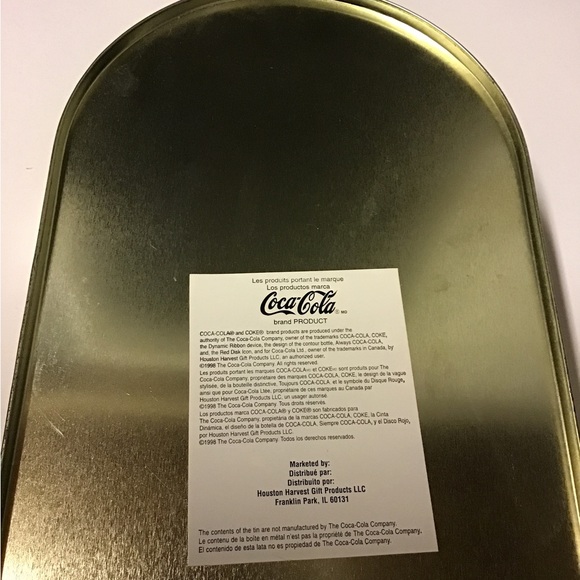 COCA-COLA JUKEBOX “ALWAYS ROCKIN’” TINBOX 1996 - Picture 6 of 6